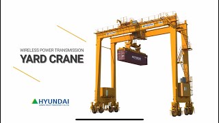 [Hyundai Cranes] Wireless Power Transmission Yard Crane (Eng)