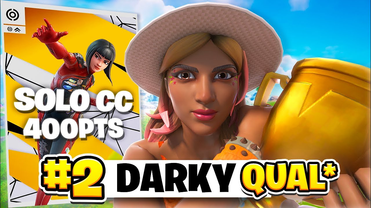 HOW I PLACED 2ND IN SOLO FNCS | Darky