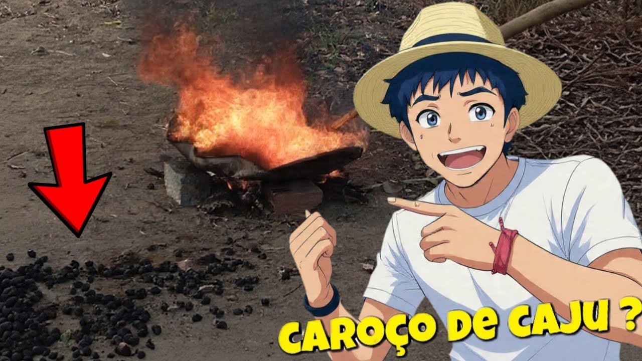ASSEI CAROÇO DE CAJU SERA QUE É BOM? EU ACHEI MUITO