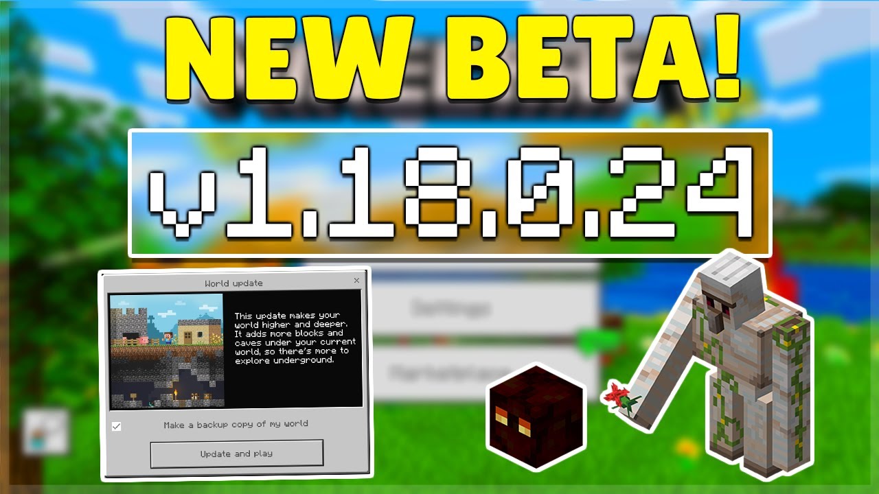 Download Minecraft PE 1.18.10.27 for Android