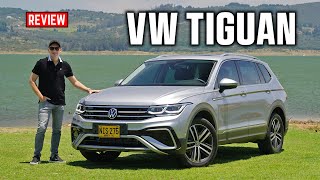 Volkswagen Tiguan  Un SUV compacto de 3 filas de asientos y mucho más…  Prueba  Reseña (4K)