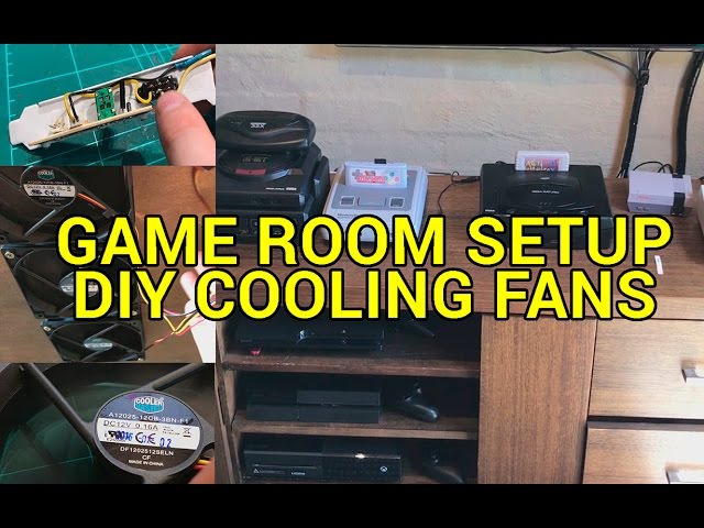 Media Cabinet Cooling Fan Installation