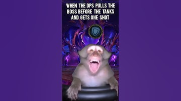 when the dps pulls the boss before the pull timer and gets one shot #wow #worldofwarcraft #warcraft