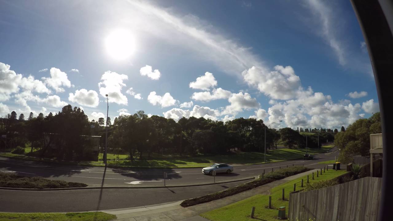GoPro Hero 4 Black weather timelapse - YouTube
