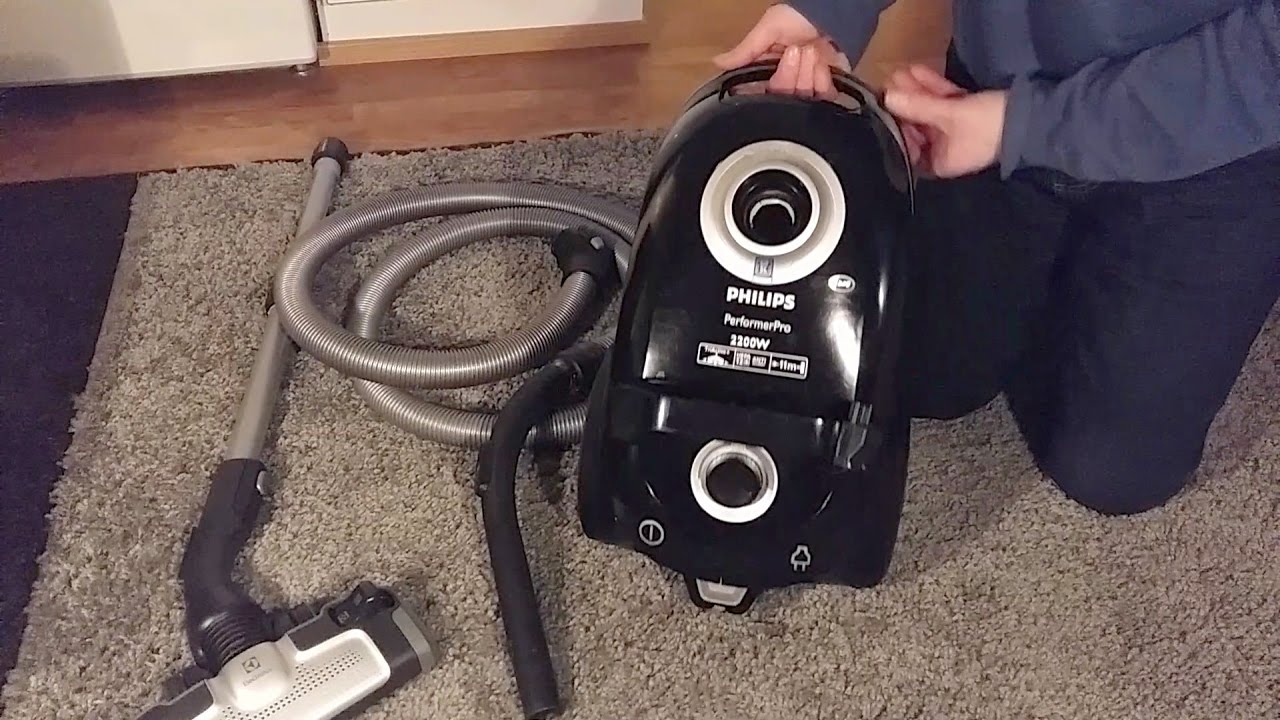 Philips Performer Pro Vacuum Cleaner Demonstration & Review - YouTube