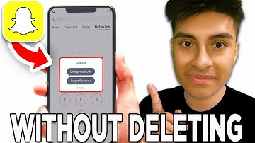 How To Reset Snapchat My Eyes Only Password Without Deleting Everything! - Tutorial