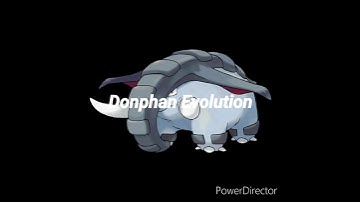 Donphan Evolution #pokemon #gamefreak #nintendo #phanpy #donphan