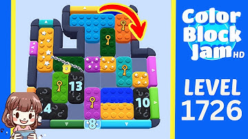 Color Block Jam Level 826 (1726) Solution Walkthrough