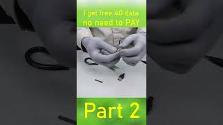 I get free 4G data no need to PAY part 2 #shorts