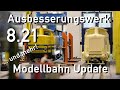 Ausbesserungswerk h0 mrklin moba update 821 und v100 doppeltraktion