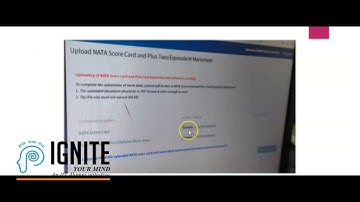 KEAM B.Arch Admissions: NATA +2 Marks Submission Guide | Step-by-Step ...