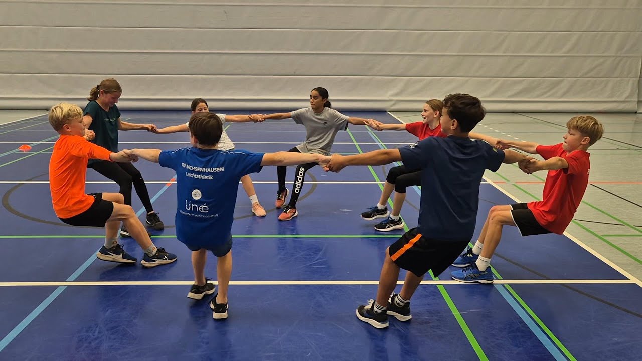 Fang- und Kräftigungsspiele in der Gruppe