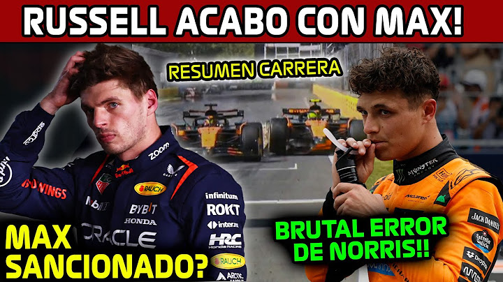 MAX PENALIZED? HE COULD LOSE EVERYTHING!! ANTONELLI'S PODIUM!! NORRIS AGAIN! RUSSELL WINS!! CANAD...