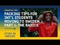 Packing Tips for International Students Moving to Sweden (Part 1: The Basics)