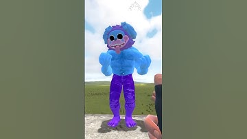 Best POW HAHA gun vs monsters size comparison in Garry’s mod | Poppy playtime 3 and Zoonomaly