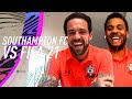 Danny Ings left FUMING with his Fifa 21 ratings! 😂 | Danny Ings & Ryan Bertrand vs FIFA 21