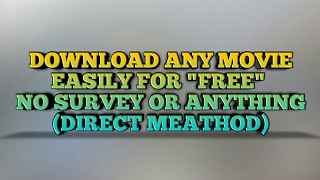 How to download any movie easily(no software needed){New 2019} screenshot 3