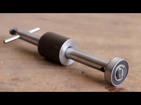 Make A Blind Hole Bearing Puller DIY Inner Bearing Removal YouTube