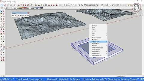 Sketchup Tutorial | Draw Menu Bar | Sandbox | Tutorial