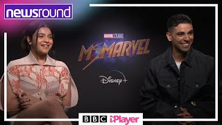 Ms Marvel | Iman Vellani & Rish Shah Interview | Newsround