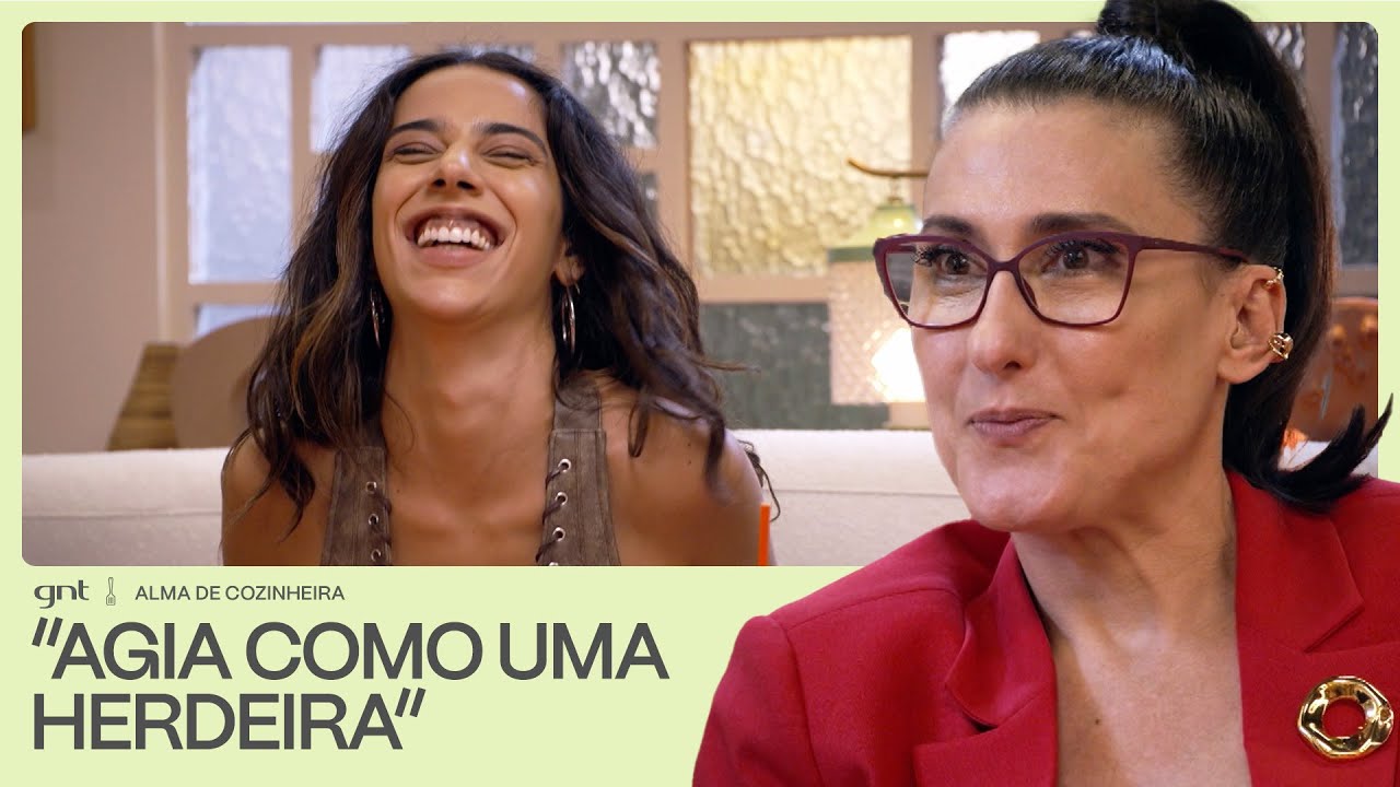 Marina Sena revela que não lavava UM copo! 😂  | Alma de Cozinheira | GNT
