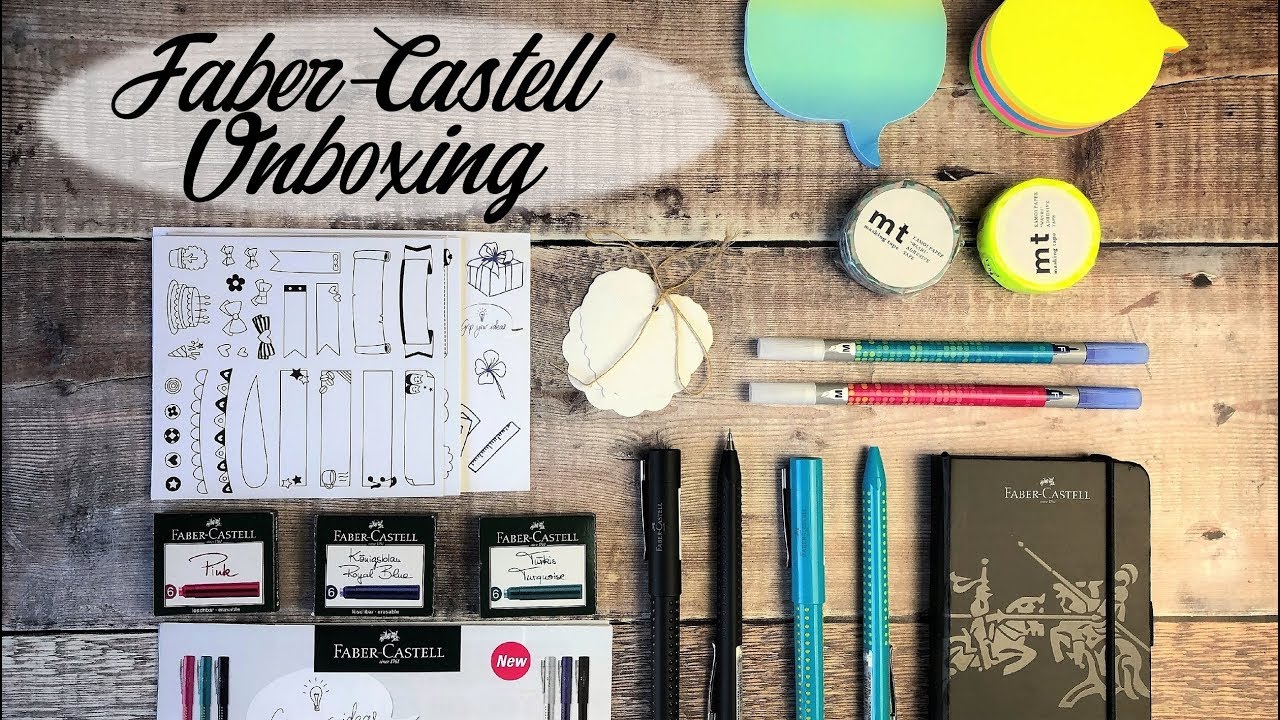 Faber-Castell KARLBOX Unboxing 