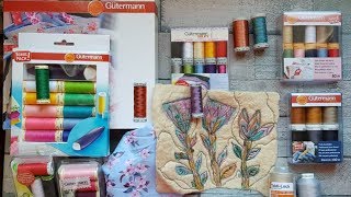 Unboxing the Gutermann Topstitch Thread Spinner Tower! Sewing