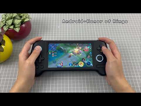 ANBERNIC RG556:Android, PS2 classic games demonstration