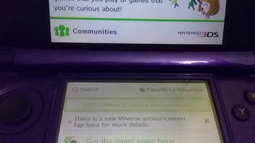 my last time using miiverse on 3ds