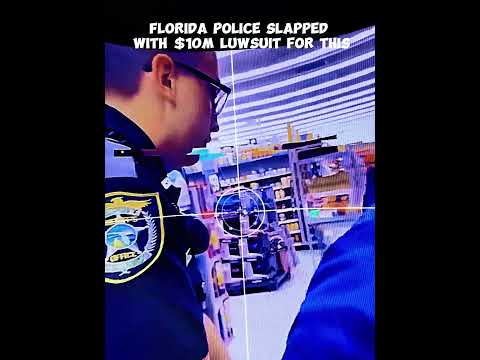 Florida Police Slapped With $10m Luwsuit for This