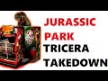 Jurassic park arcade game tricera takedown coin op shooter