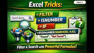 How to Build a Dynamic Search Box in Excel Without Macros (Part 1)