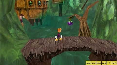 Rayman 2 (PC) - Early Echoing Caves Skip - Tutorial