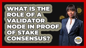 What Is The Role Of A Validator Node In Proof Of Stake Consensus? - CryptoBasics360.com