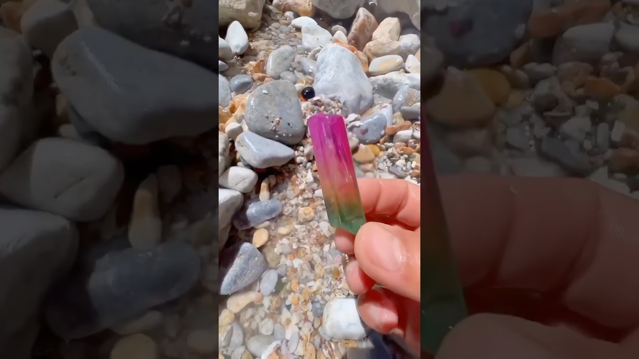 WOW! Found Colorful Gemstone 💎 | Stunning Natural Crystal Discovery 🌈 