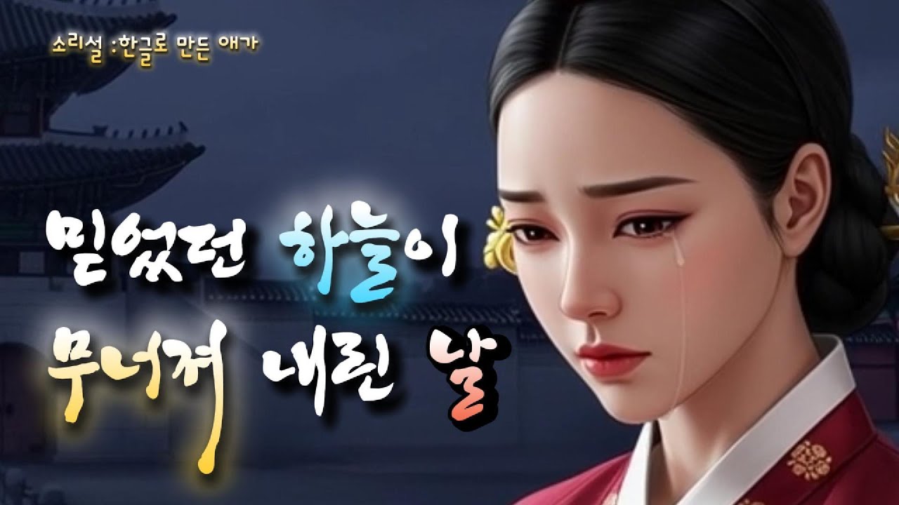 하얀 눈 위로 붉은 달이 지면 - 설중애가 | 사극풍 발라드 - 소리설(Sori-Seol)