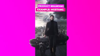 Product Branding Example Mustang