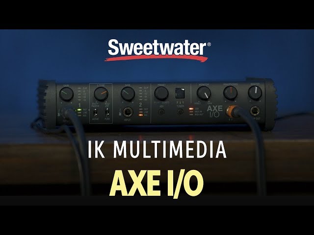 INTERFAZ DE AUDIO IK MULTIMEDIA AXE I/O