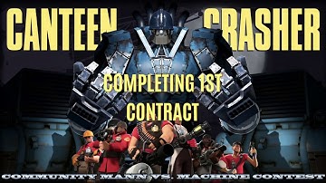 TF2 - MvM: My 1st Canteen Crasher contract (w/ Medal drop) [EN/IT]