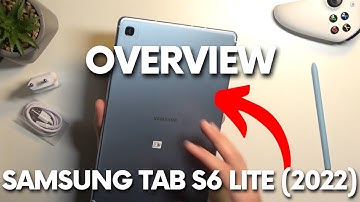 SAMSUNG Galaxy Tab S6 Lite 2022 Unboxing & Overview - #samsung