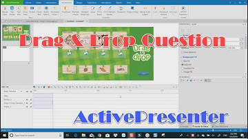 How to Create a Drag n Drop Question Using ActivePresenter