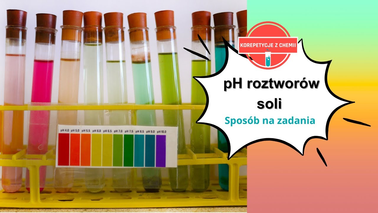 pH roztworów soli   sposób na zadania