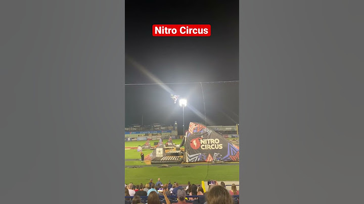 Nitro Circus live (Ryan Williams was there)