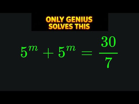  Australia Olympiad Exponents Puzzle | Only Genius Solves This | Math Solver 1117