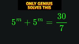Australia Olympiad Exponents Puzzle | Only Genius Solves This | Math Solver 1117