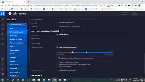 (Phần 2)Cấu Hình Controller Unifi (Guest+Vlan+Marketing+Giới Hạn Băng Thông)