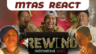 MTAS React | BEST SANGAT KE Rewind Indonesia 2021?! #ManaRewindMalaysia
