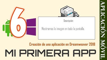 Cap 6 - Mi Primera App | PhoneGap & Dreamweaver 2018