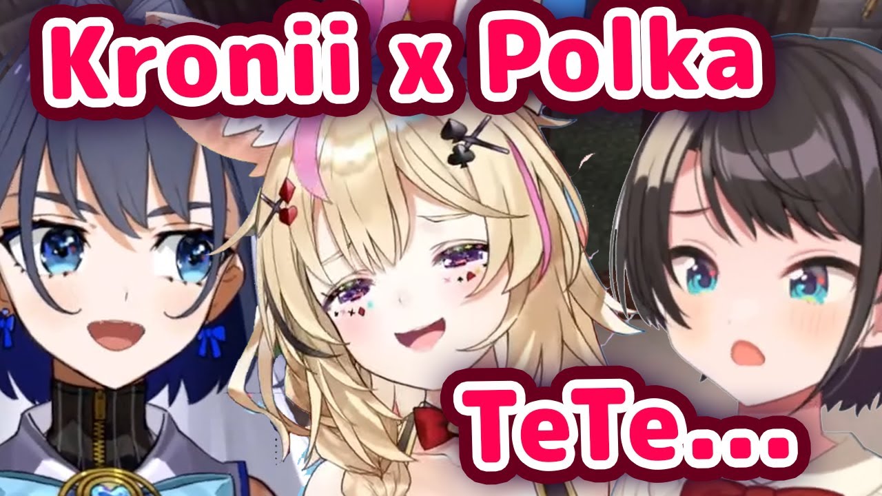 Subaru Felt Bad About Interrupting Kronii and Polka's TeTe  【ENG Sub/Hololive】