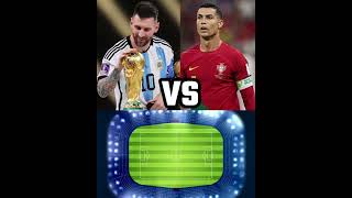 মেসি বনাম রোনাল্ডো | Messi vs Ronaldo #football #fact #messi #ronaldo #ytshorts